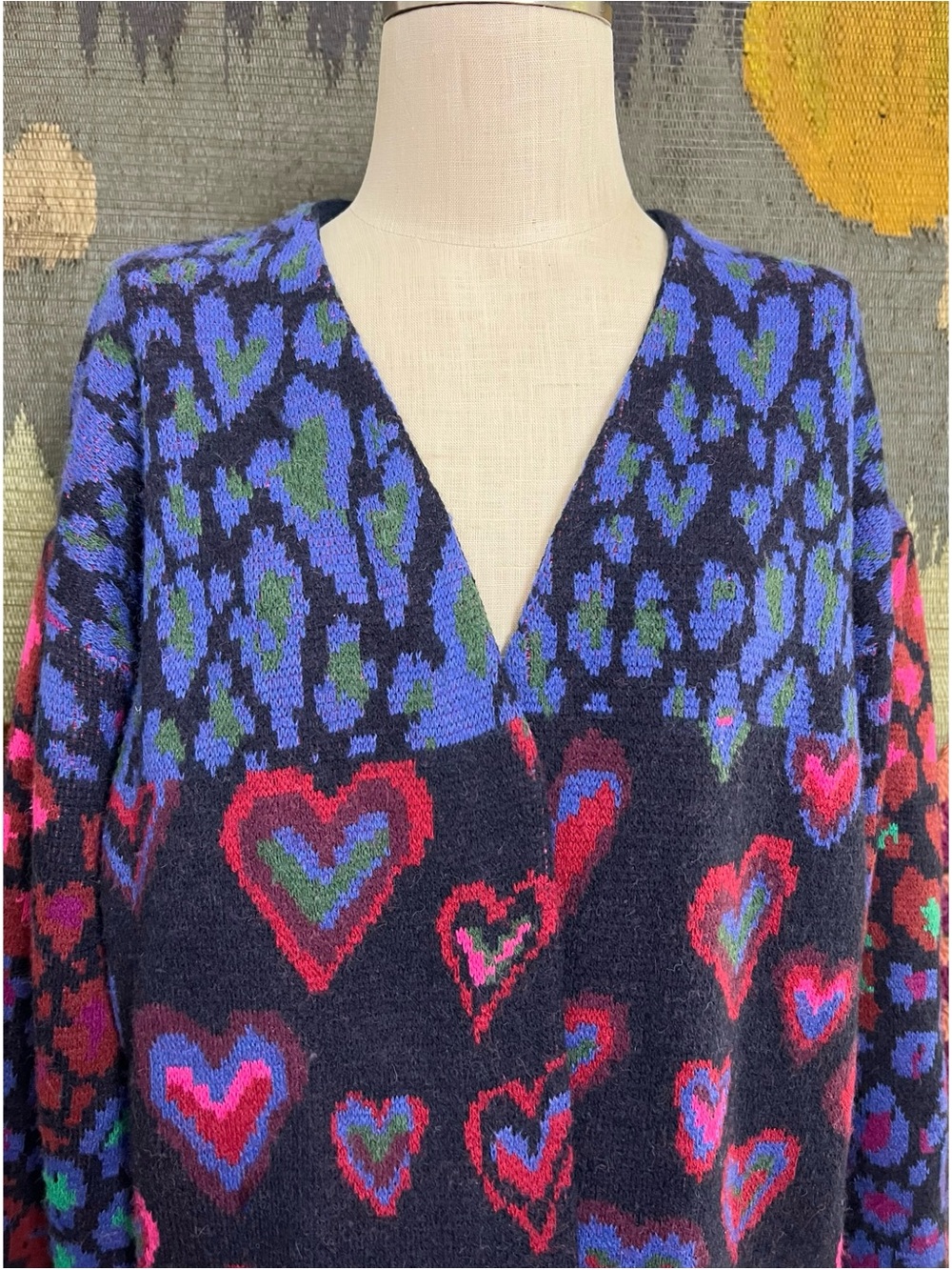 Farm Rio Heart Cardigan XS - Picture 6 of 16
